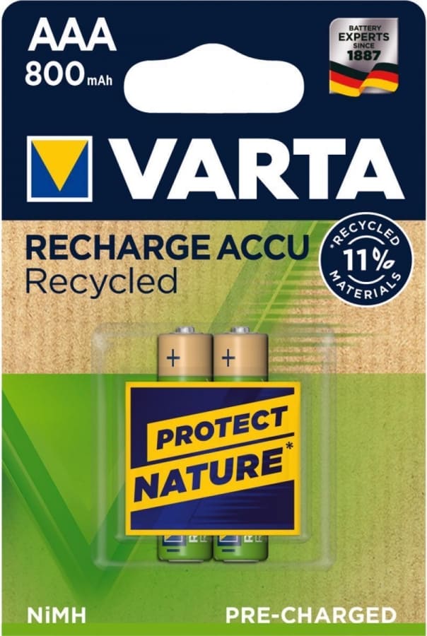 Varta Akku RECHARGE Recycled AAA HR03