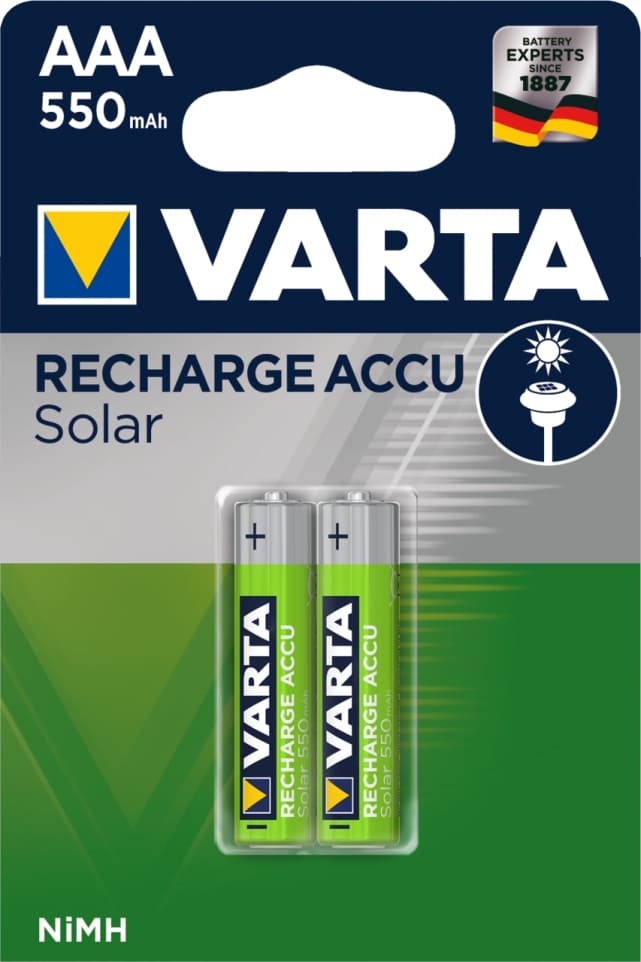 Varta Akku RECHARGE Solar AAA HR03