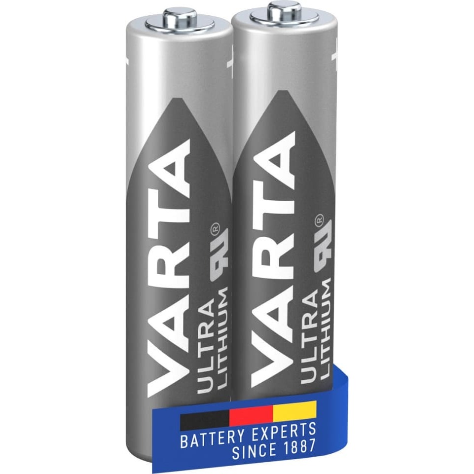 Varta Ultra Lithium AAA Battery 2pcs
