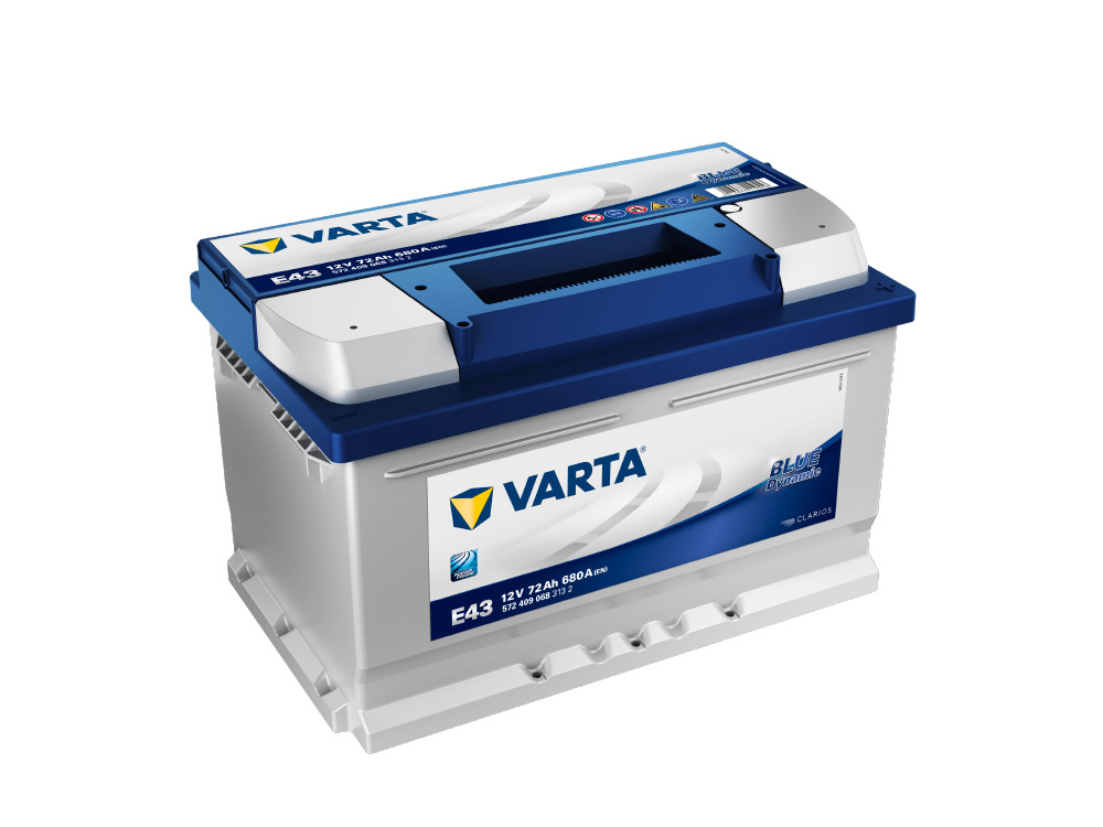 VARTA BLUE DYNAMIC E43 12V 72Ah