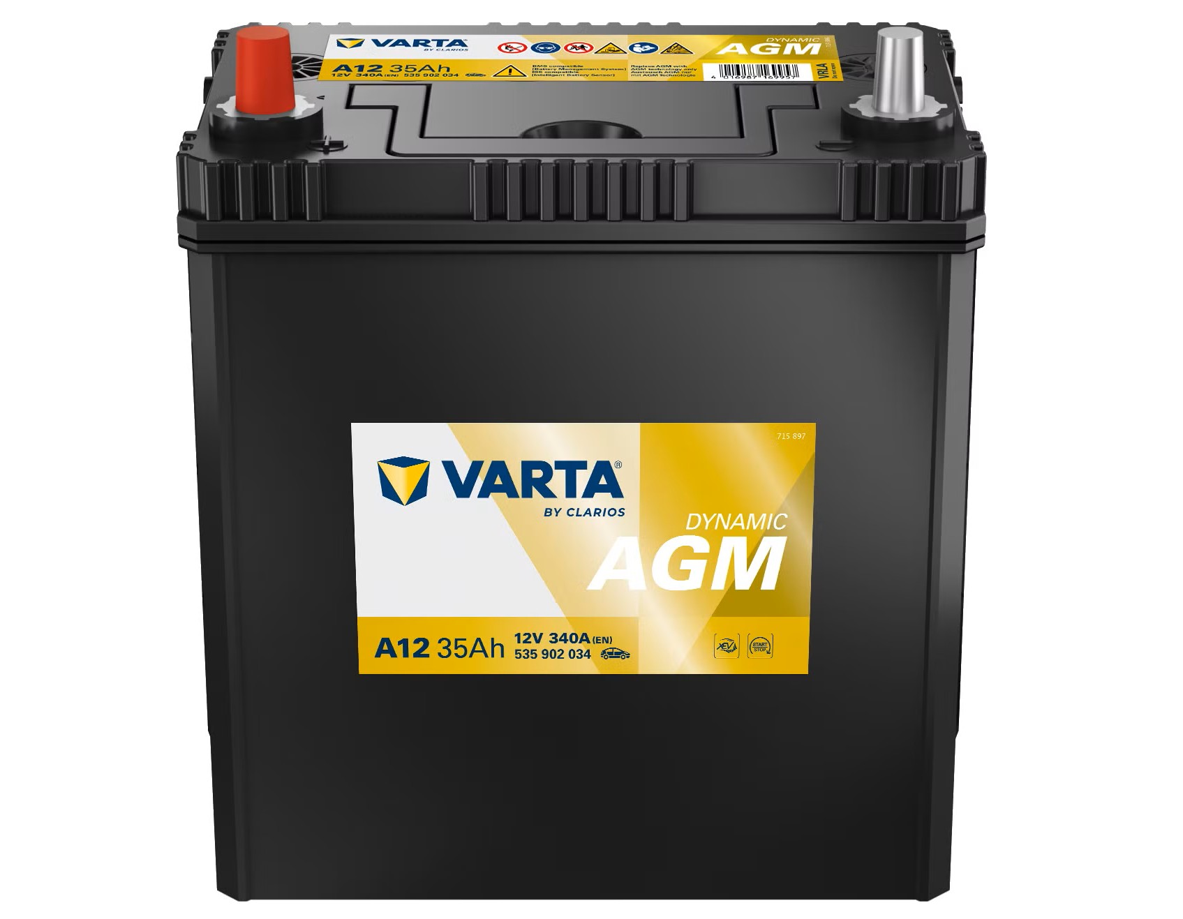 VARTA DYNAMIC AGM A12 12V 35Ah