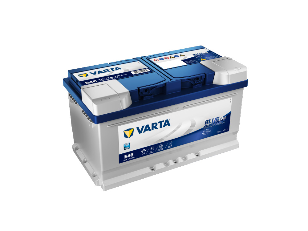 VARTA DYNAMIC EFB E46 12V 75Ah