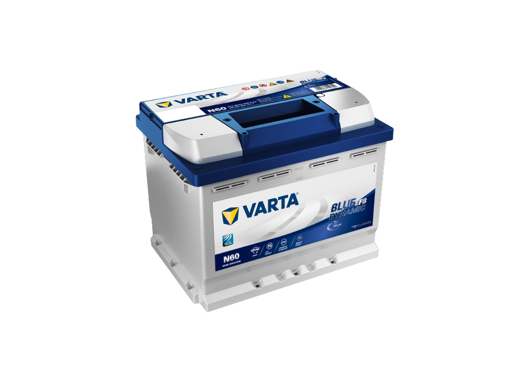 VARTA DYNAMIC EFB N60 12V 60Ah(c20)