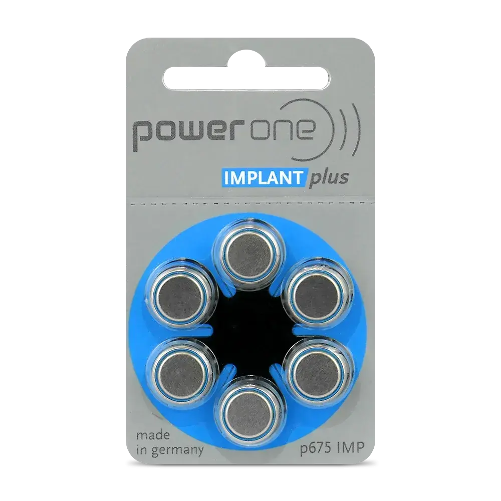 Varta p675IMP powerone implant plus dzirdes