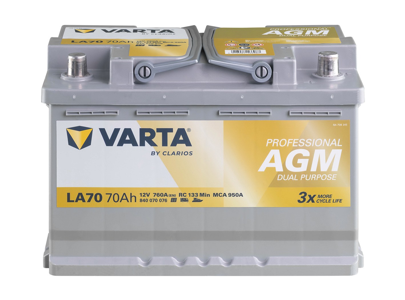 VARTA Professional Dual Purpose  AGM LA70