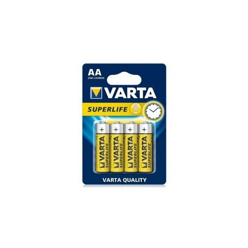 Baterija Varta AA SuperLife Zinc Carbon