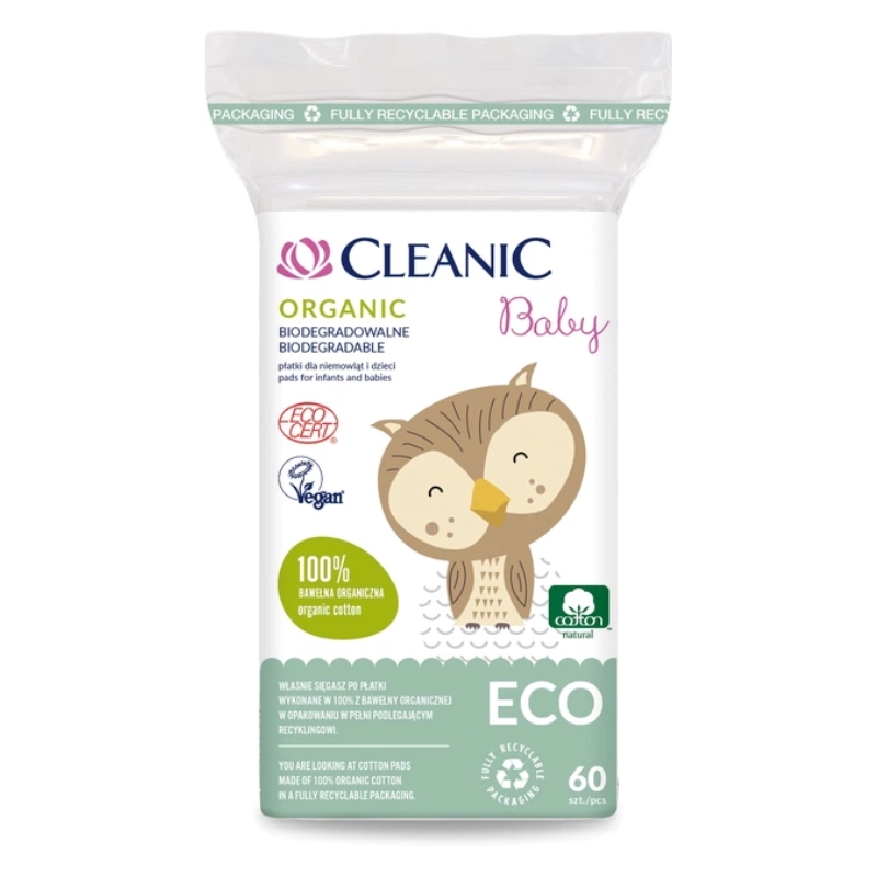 Vates spilventiņi mazuļiem Cleanic Baby Eco