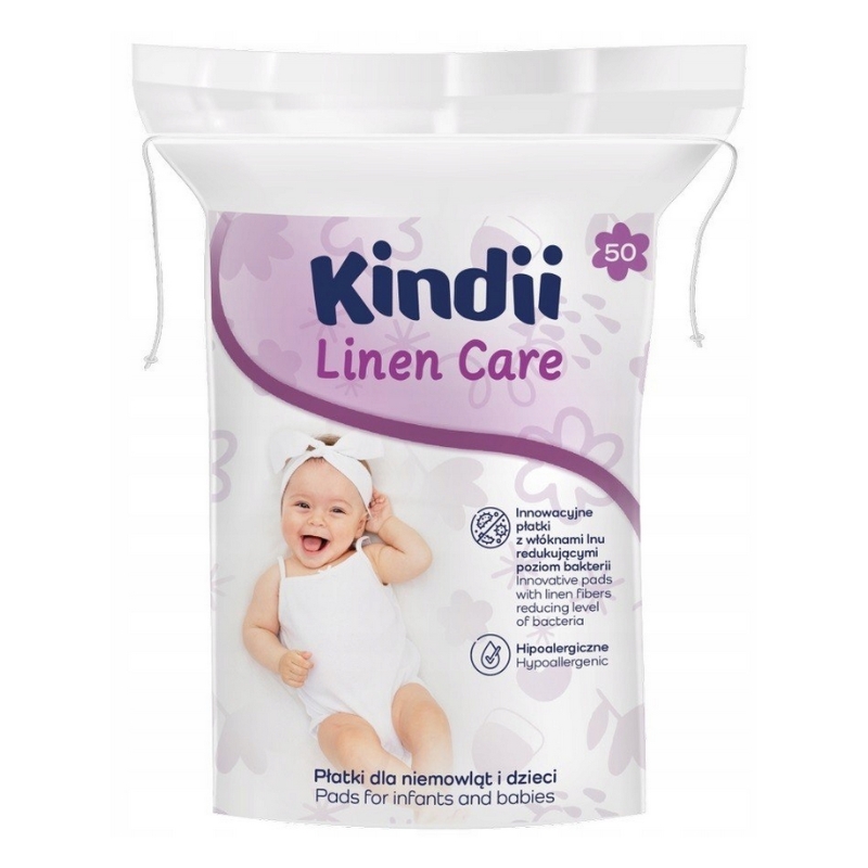 Vates spilventiņi mazuļiem Kindii Linen Care