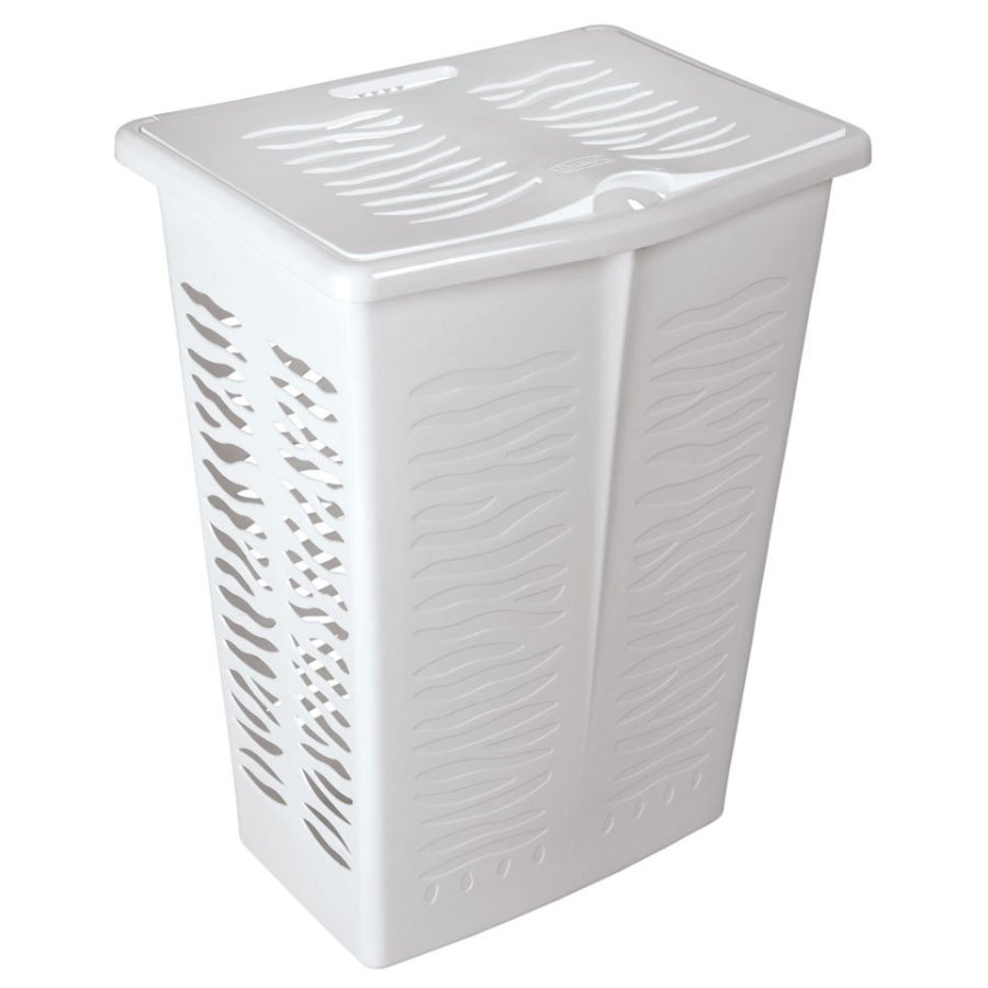 BranQ Veļas grozs 42L Zebra balts