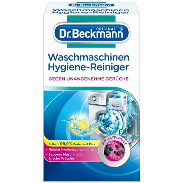 DR.BECKMANN Veļas mazgājamās mašīnas tīrīšanas