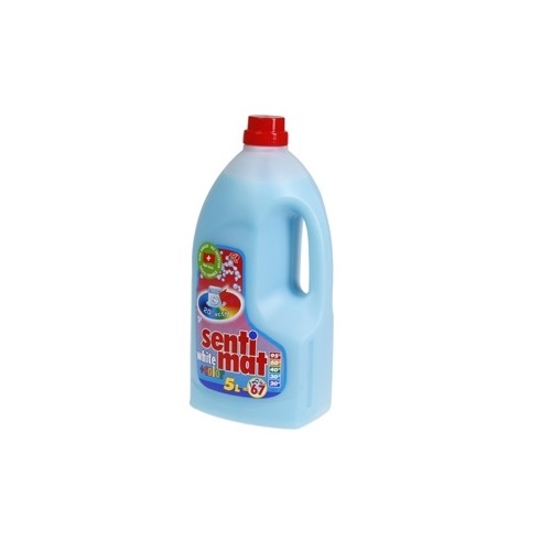 Veļas mazgāšanas līdzeklis SENTIMAT White&Color, (5L)