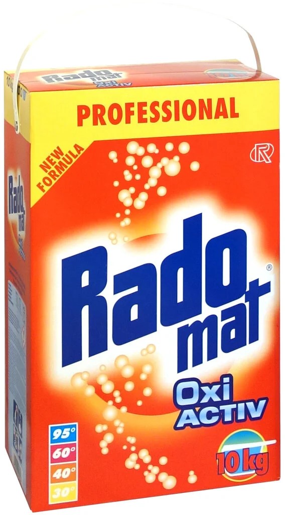 Veļas mazgāšanas pulveris RADOMAT, (10 kg)