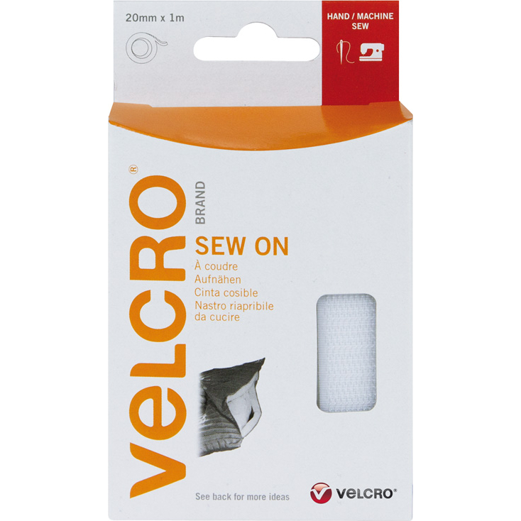Velcro ® Klettband zum Aufnähen, Haken