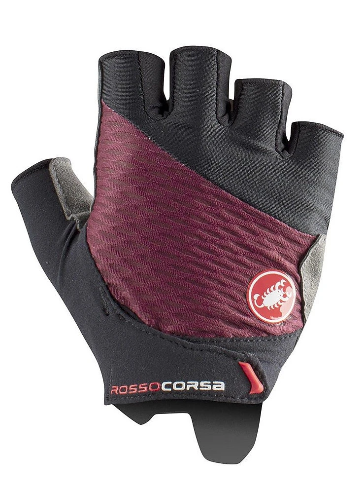 CASTELLI Velo īsie cimdi ROSSO CORSA