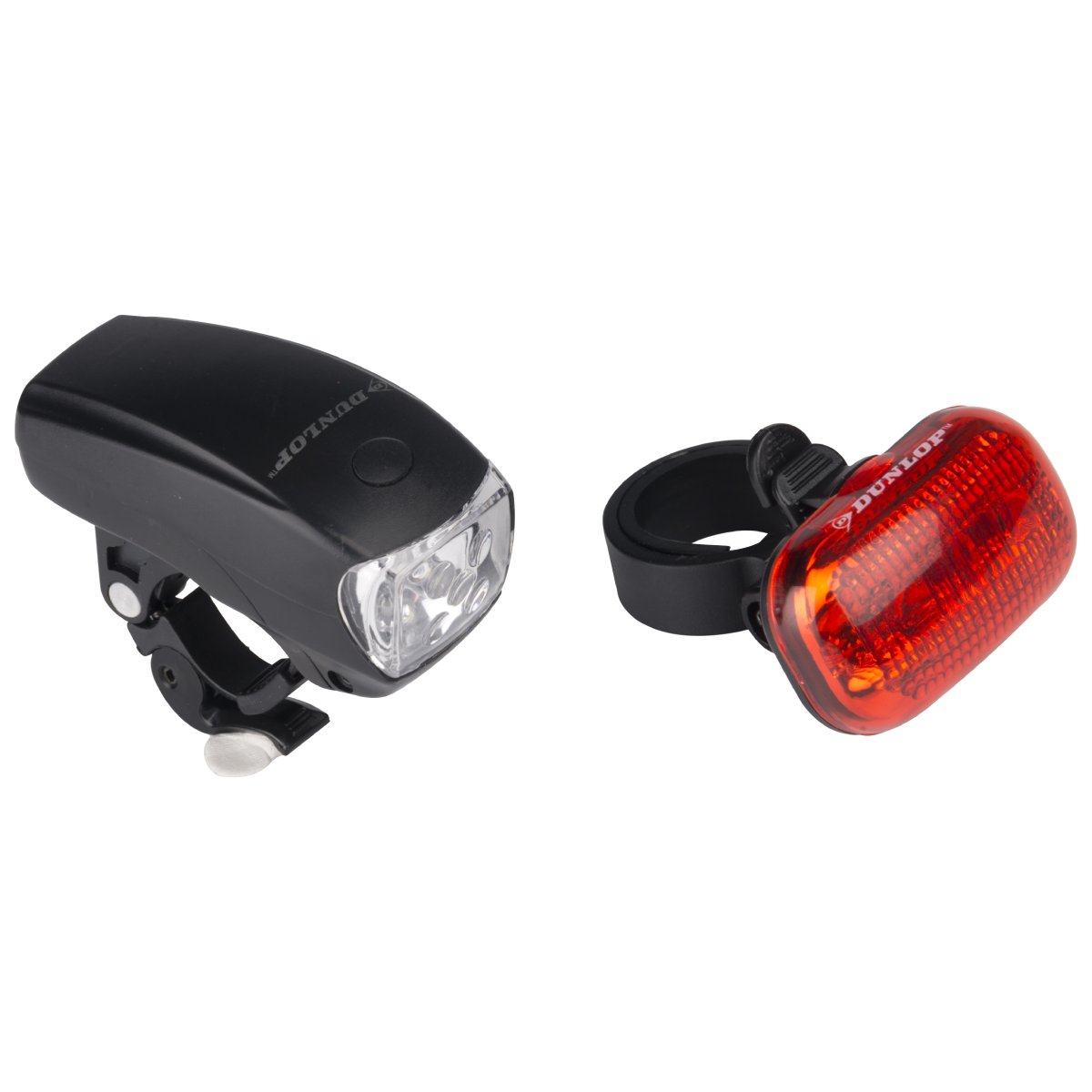 DUNLOP Velosipēda priekšējā un aizmugurējā LED