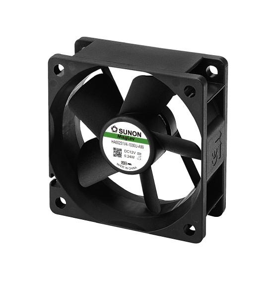 Ventilator  60x60x25mm 12VDC 0.24W 23