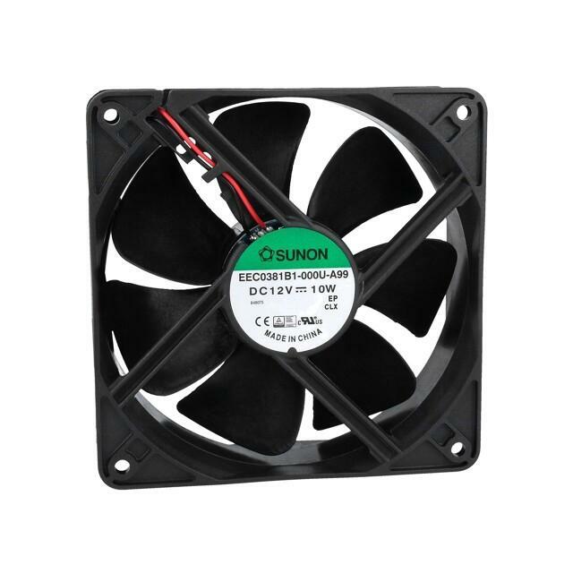 Ventilators 120x120x38mm 12V 10w 234,4m3/h