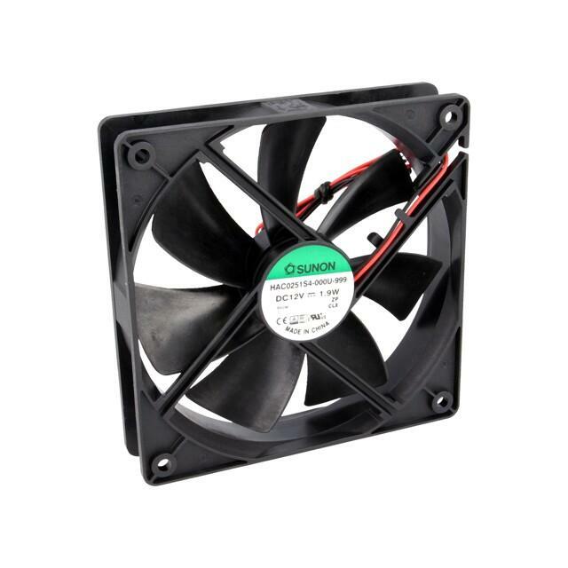 Ventilators 120x25mm DC12V 93.4m3/h 29