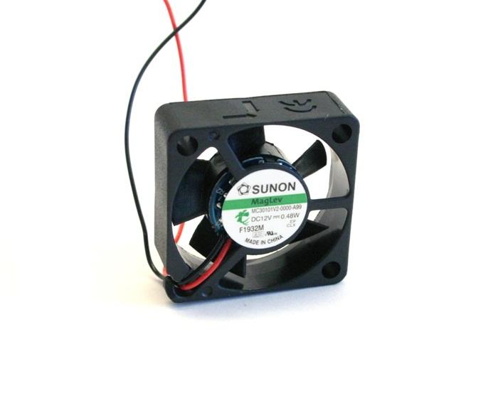 Ventilators 30x30x10mm 12V 7.8m³/h 20dBA