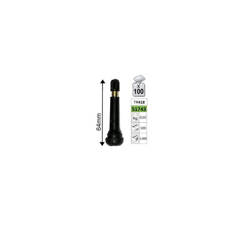 JBM Ventīlis vieglajām automašīnām TR414 64mm