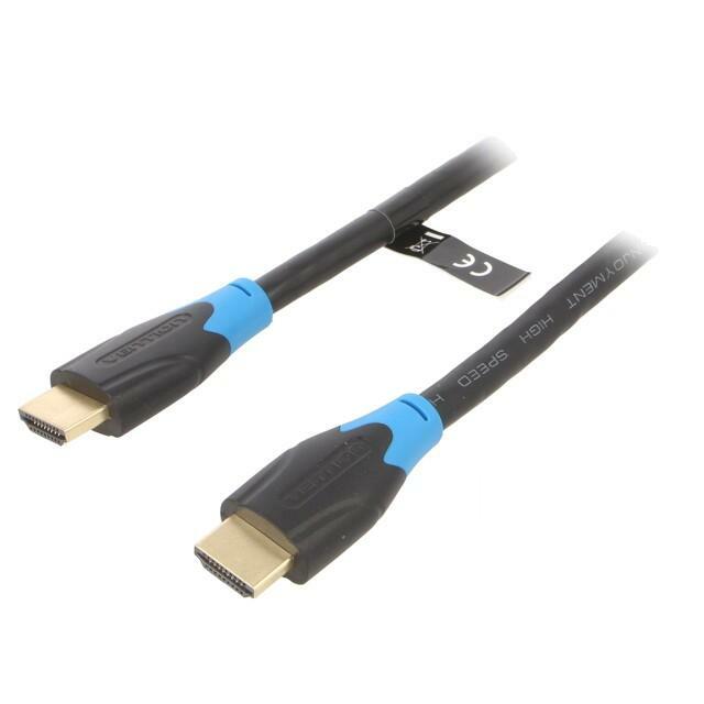 Vention HDMI kabelis 0,75m Melns