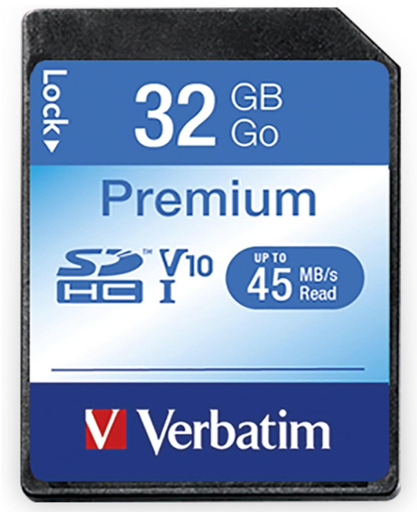 Atmiņas karte Verbatim SDHC 32GB Class10