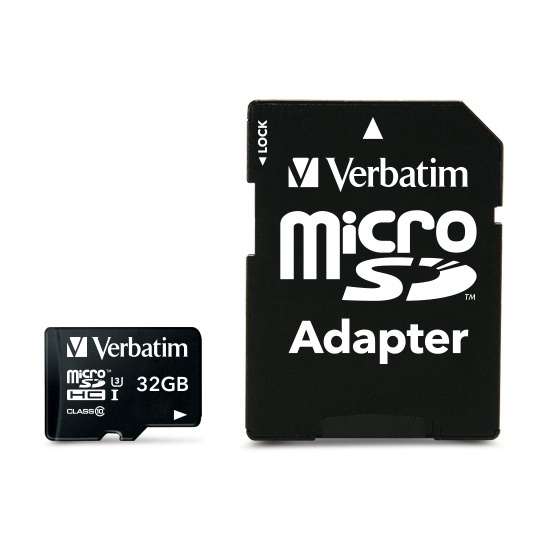 Verbatim SD MicroSD Card 32GB Verbatim