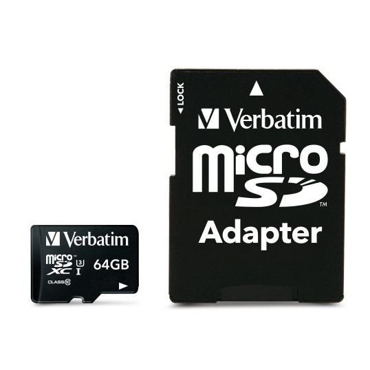 Atmiņas karte Verbatim Pro U3 MicroSDXC