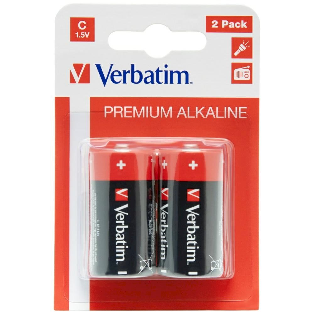 Baterija Verbatim C Alkaline | 49922V
