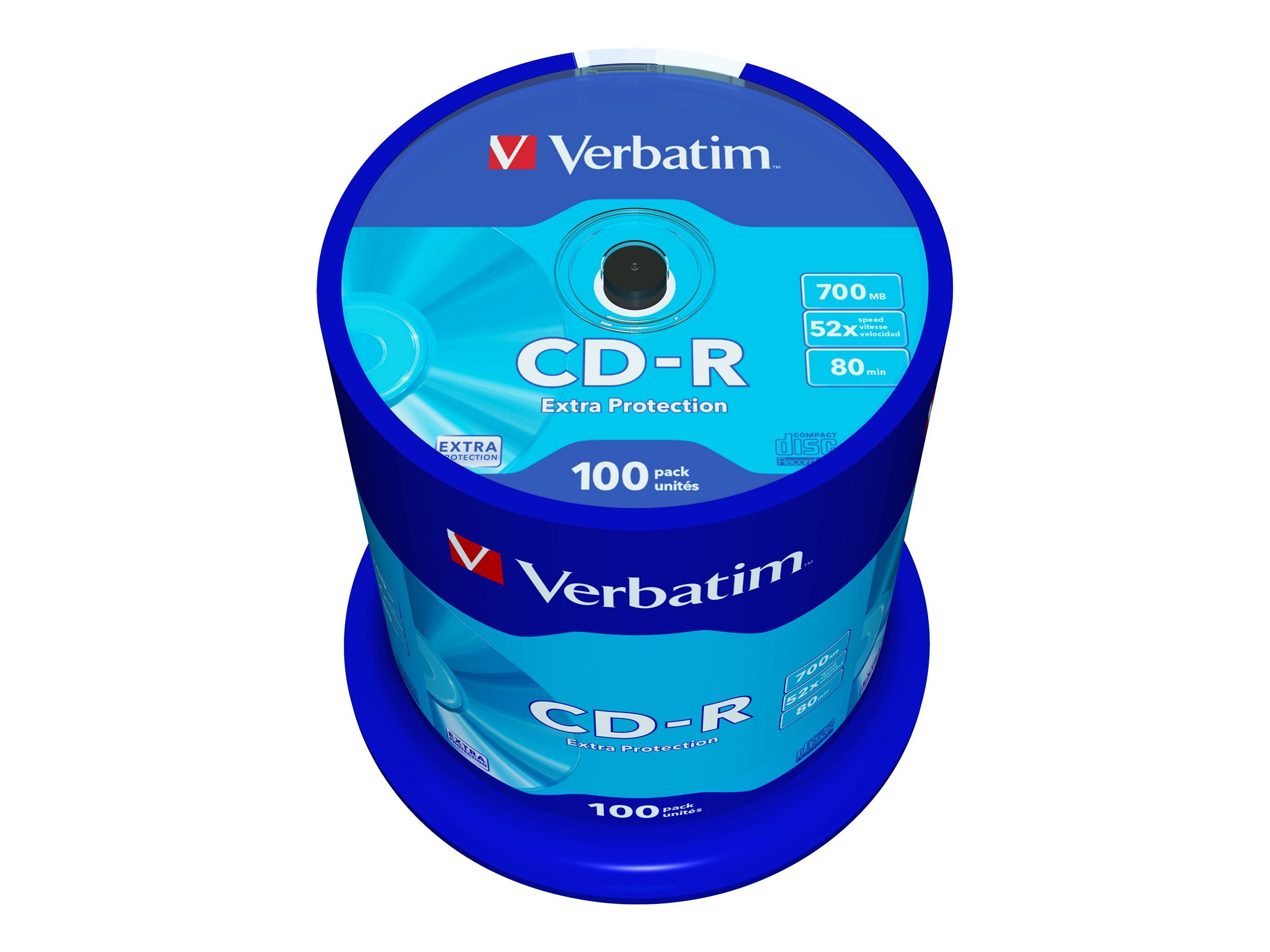 Verbatim CD-R Ierakstāmie Diski 100gab |