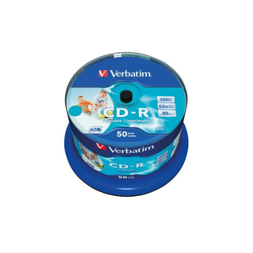 Verbatim CD-R Ierakstāmie Diski 50gab |