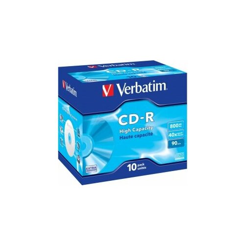 Matricas CD-R Verbatim 800MB 1x-40x Extra
