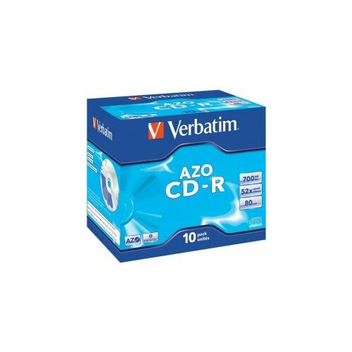 Verbatim Matricas CD-R AZO 700MB 1x-52x