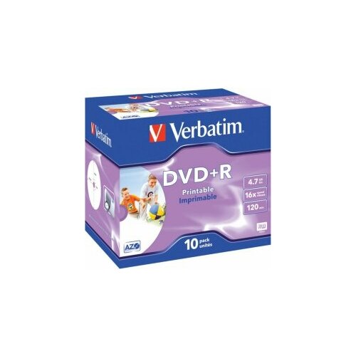 Matricas DVD+R AZO Verbatim 4.7GB
