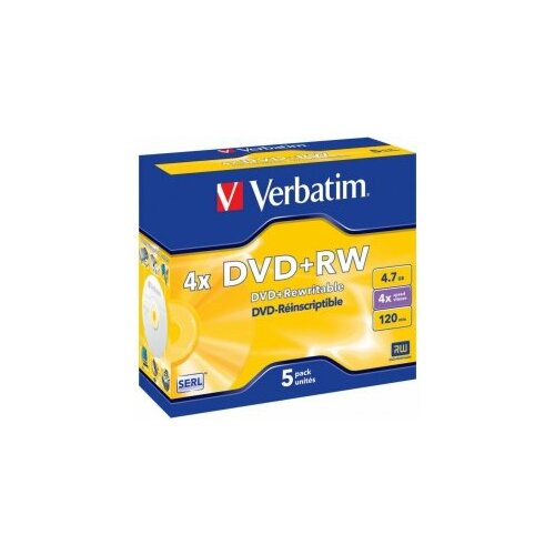 Matricas DVD+RW SERL Verbatim 4.7GB