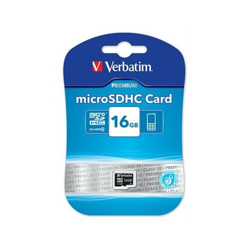 Atmiņas karte Verbatim Premium U1 MicroSDHC