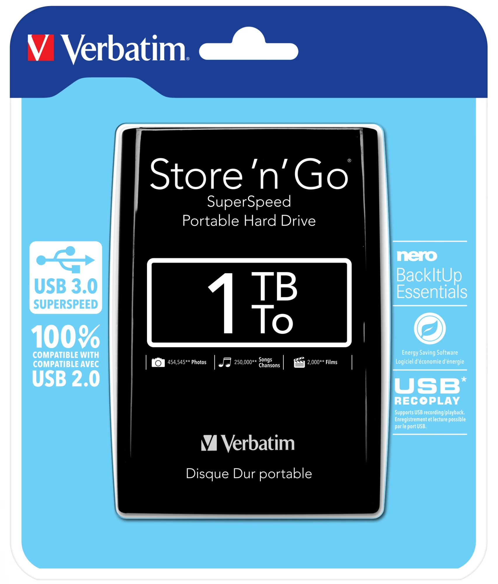 Verbatim 6.3cm (2.5")