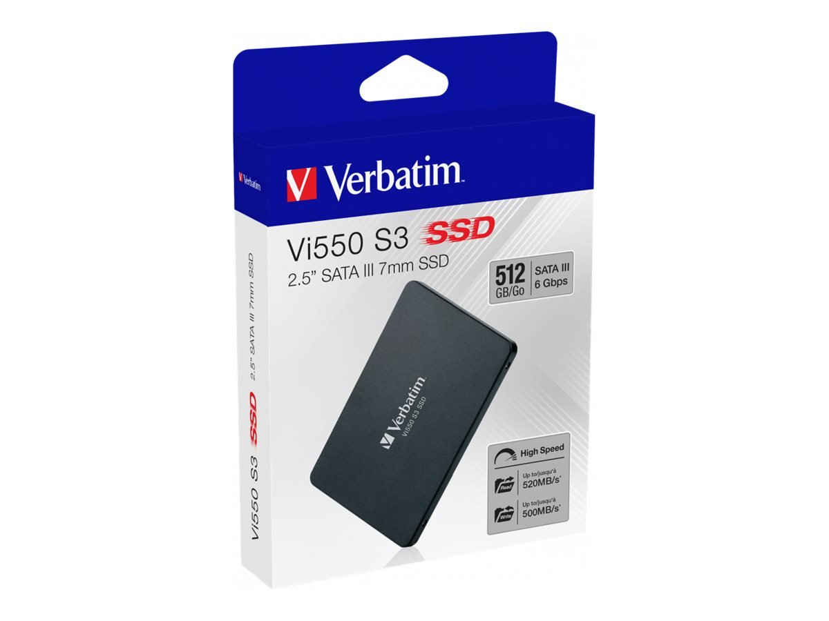 Verbatim Vi550 2 5 SSD 512GB