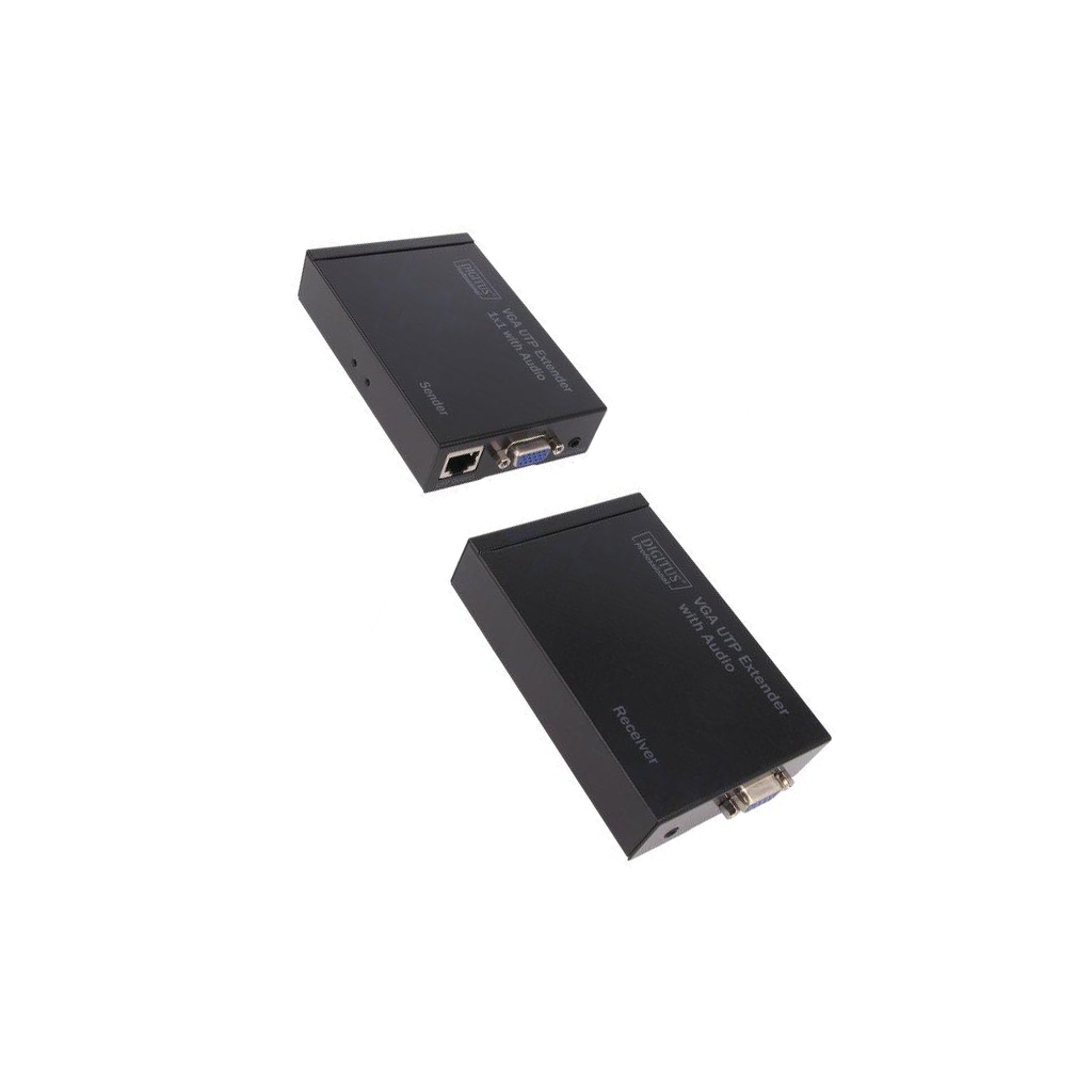 DIGITUS VGA extender; 300m; extender via