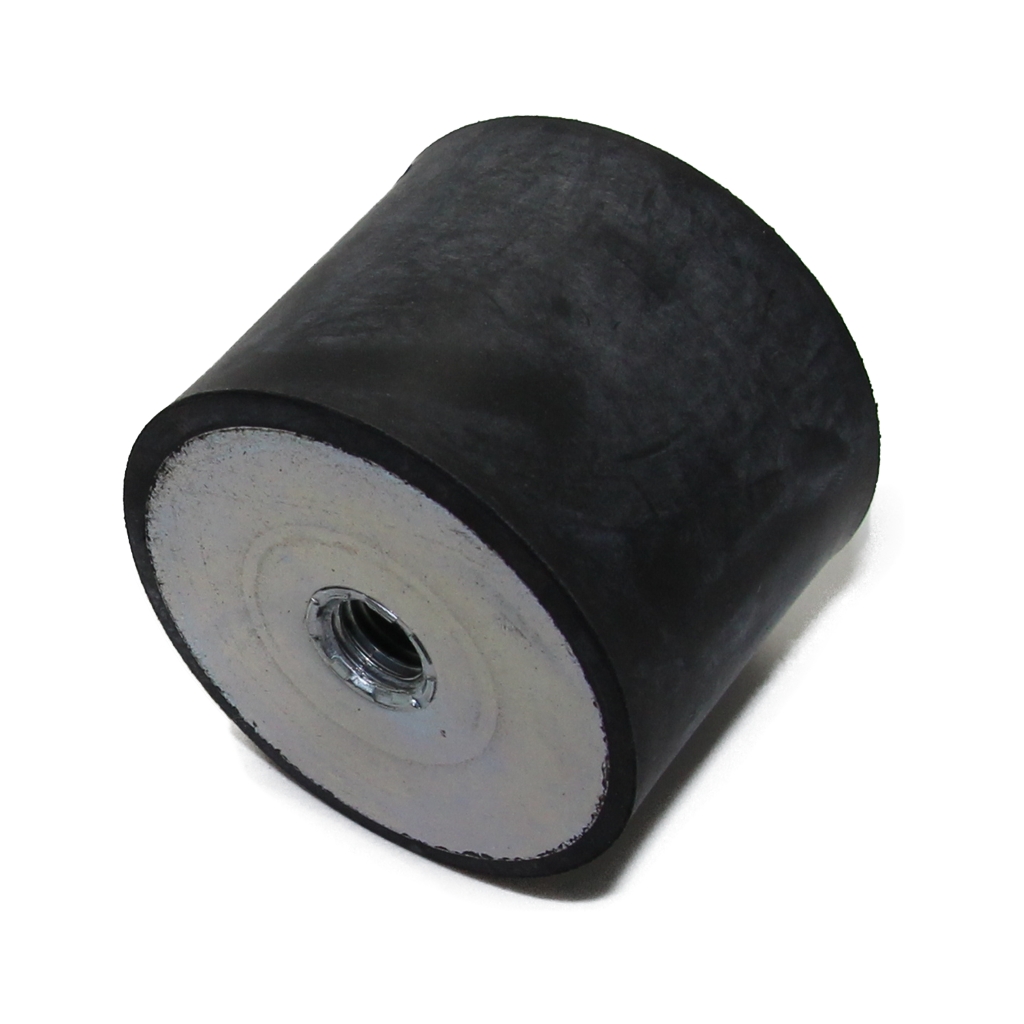 ELESA+GANTER Vibration damper; M4; Ø: 10mm
