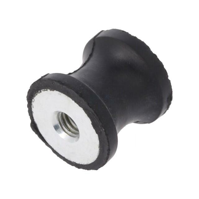 ELESA+GANTER Vibration damper; M6; Ø: 20mm