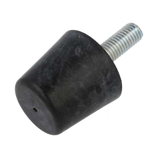 ELESA+GANTER Vibroisolation foot; Ø: 38mm; Shore