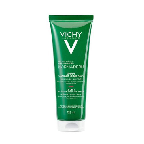 Vichy Normaderm 3-in-1 Skrubis + Tīrītājs