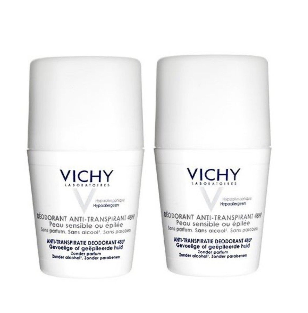 Vichy Roll‑On Antiperspirant Sensitive Skin 48h