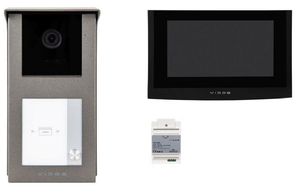 Video durvju tālrunis VIDOS 2IP S201-1/M200B-X