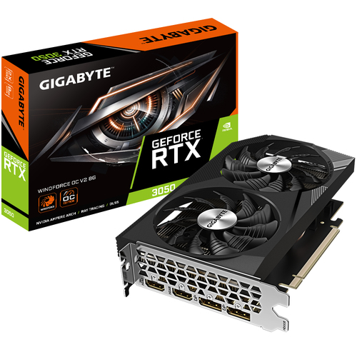 Videokarte Gigabyte GeForce RTX 3050 Windforce