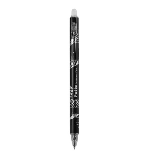 Retractable erasable pen Patio Black ink