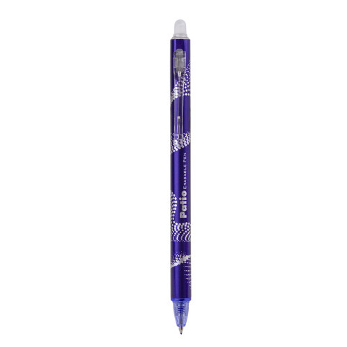 Retractable erasable pen Patio Blue ink