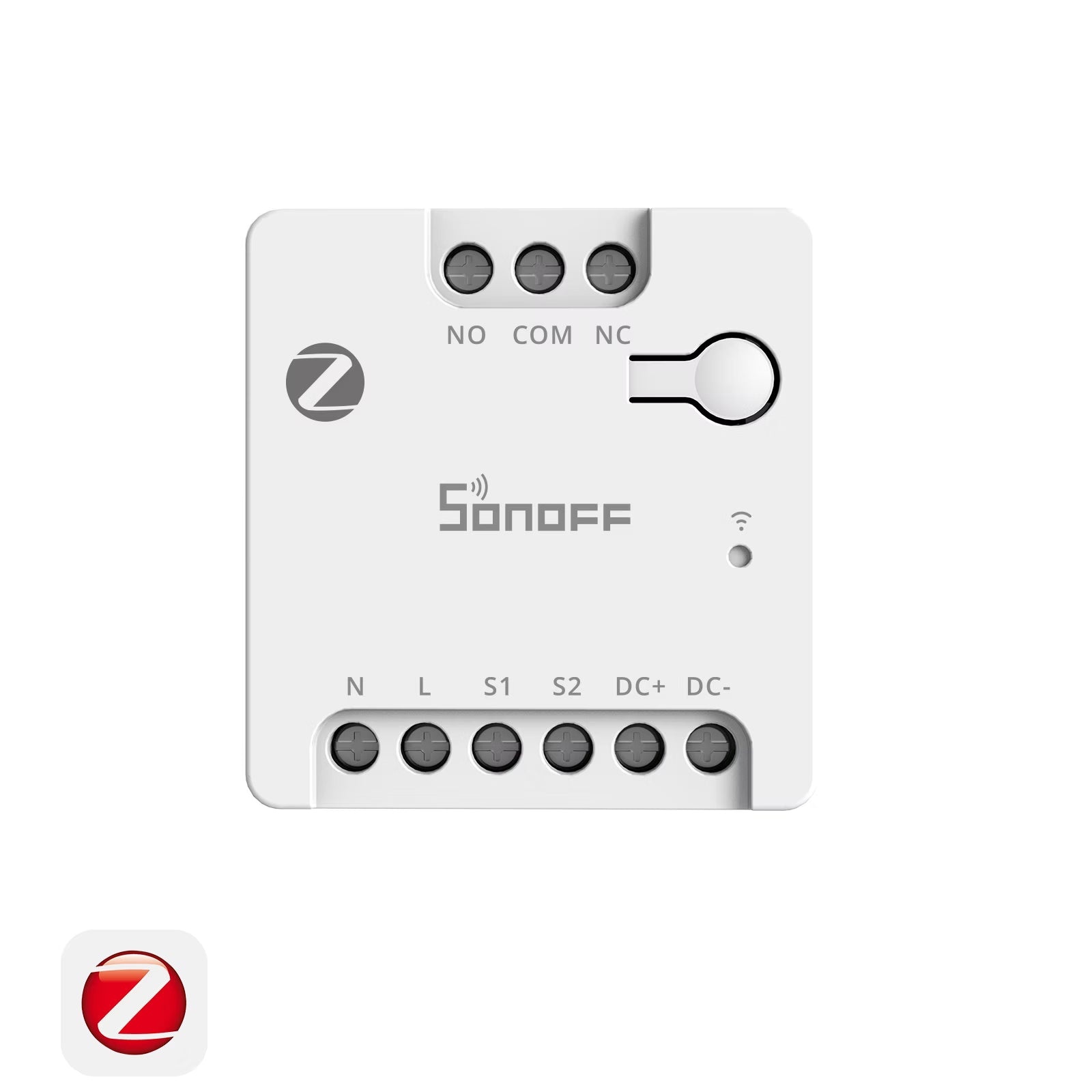 Viedais relejs MINI-ZBD, Zigbee, sausais kontakts