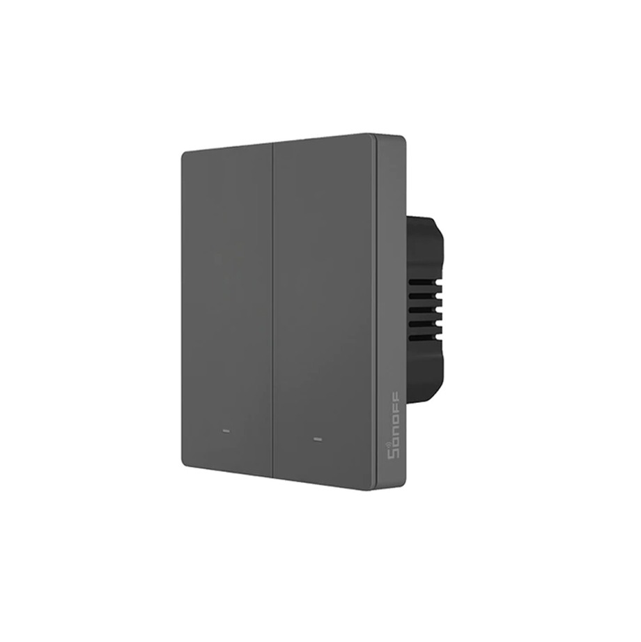 Viedais Wi-Fi sienas slēdzis M5-2C-80, 100-240V